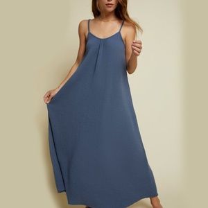 Nation LTD LILA DRESS in Denim Blue